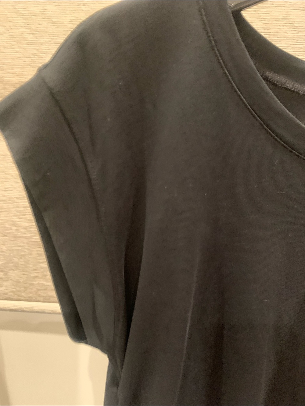 Madewell Black Cap-Sleeve Crewneck Tee - Picture 3 of 5